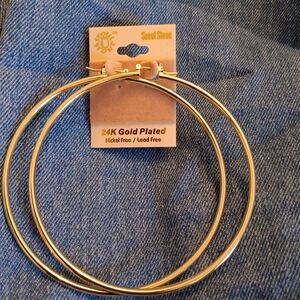 Gold Hoop Earrings
